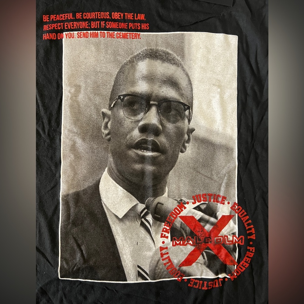 ❌ NWT! Official Malcolm X Tee